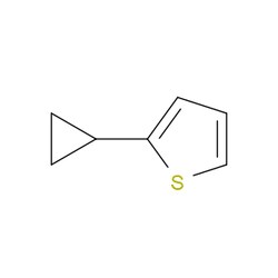 Aobchem&nbsp;2-Cyclopropylthiophene | ≥95% | CAS 29481-22-9 | C7H8S | 250mg