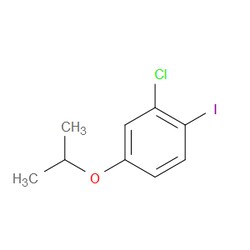 Aobchem&nbsp;2-Chloro-1-iodo-4-isopropoxybenzene | ≥95% | CAS 1369830-17-0 | C9H10ClIO | 250mg