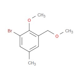 Aobchem&nbsp;1-Bromo-2-methoxy-3-(methoxymethyl)-5-methylbenzene | ≥95% | CAS 120461-58-7 | C10H13BrO2 | 1g