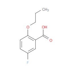 Aobchem&nbsp;5-Fluoro-2-n-propoxybenzoic acid | ≥95% | CAS 127980-13-6 | C10H11FO3 | 250mg