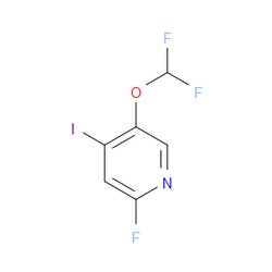 Aobchem&nbsp;5-(Difluoromethoxy)-2-fluoro-4-iodopyridine | ≥95% | CAS 1806334-65-5 | C6H3F3INO | 1g