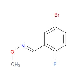 Aobchem&nbsp;1-(2-Fluoro-5-bromophenyl)-N-methoxymethanimine | ≥97% | CAS 914311-53-8 | C8H7BrFNO | 250mg