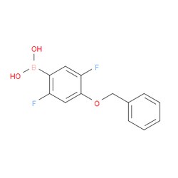 Aobchem&nbsp;2 5-Difluoro-4-benzyloxyphenylboronic acid | ≥97% | CAS 1452574-01-4 | C13H11BF2O3 | 500mg