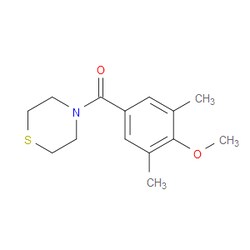 Aobchem&nbsp;(4-Methoxy-3 5-dimethylphenyl)(thiomorpholino)methanone | ≥97% | CAS 2325522-67-4 | C14H19NO2S | 1g