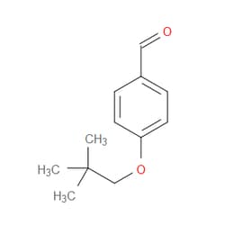Aobchem&nbsp;4-(2 2-Dimethylpropoxy)benzaldehyde | ≥95% | CAS 210694-04-5 | C12H16O2 | 500mg