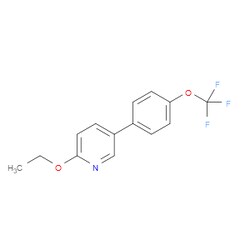 Aobchem&nbsp;2-Ethoxy-5-(4-(trifluoromethoxy)phenyl)pyridine | ≥97% | CAS 121219-87-2 | C14H12F3NO2 | 500mg