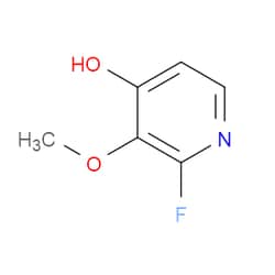 Aobchem&nbsp;2-Fluoro-4-hydroxy-3-methoxypyridine | ≥95% | CAS 1184172-38-0 | C6H6FNO2 | 500mg
