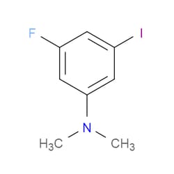 Aobchem&nbsp;3-Fluoro-5-iodo-N N-dimethylaniline | ≥97% | CAS 1369808-80-9 | C8H9FIN | 250mg