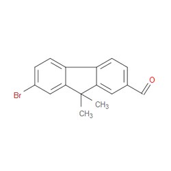 Aobchem&nbsp;7-Bromo-9 9-dimethyl-9H-fluorene-2-carboxaldehyde | ≥97% | CAS 944940-90-3 | C16H13BrO | 250mg