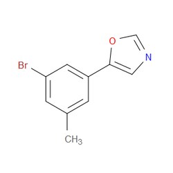 Aobchem 5-(3-Bromo-5-methylphenyl)oxazole | ≥97% | CAS 2007366-35-8 | C10H8BrNO