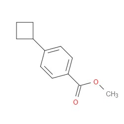 Aobchem&nbsp;Methyl 4-cyclobutylbenzoate | ≥97% | CAS 1378655-16-3 | C12H14O2 | 250mg