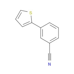Aobchem&nbsp;3-(2-Thienyl)benzonitrile | ≥97% | CAS 380626-35-7 | C11H7NS | 500mg