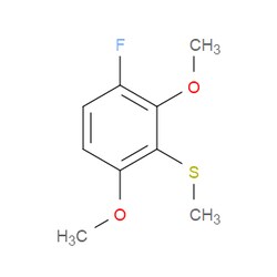 Aobchem&nbsp;(3-Fluoro-2 6-dimethoxyphenyl)(methyl)sulfane | ≥97% | CAS 1806337-75-6 | C9H11FO2S | 250mg