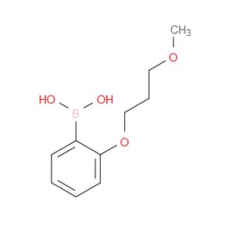 Aobchem&nbsp;2-(3-Methoxypropoxy)phenylboronic acid | ≥95% | CAS 1122568-12-0 | C10H15BO4 | 250mg