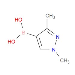 Aobchem&nbsp;1 3-Dimethylpyrazole-4-boronic acid | ≥95% | CAS 1146616-03-6 | C5H9BN2O2 | 500mg