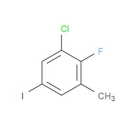Aobchem&nbsp;1-Chloro-2-fluoro-5-iodo-3-methylbenzene | ≥95% | CAS 1807258-69-0 | C7H5ClFI | 1g