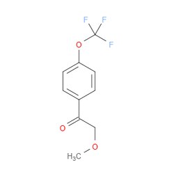 Aobchem&nbsp;2-Methoxy-1-[4-(trifluoromethoxy)phenyl]ethanone | ≥95% | CAS 1476729-69-7 | C10H9F3O3 | 500mg