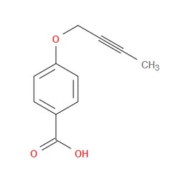 Aobchem&nbsp;4-(2-Butyn-1-yloxy)benzoic acid | ≥95% | CAS 362705-53-1 | C11H10O3 | 1g