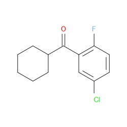 Aobchem&nbsp;(5-Chloro-2-fluorophenyl)(cyclohexyl)methanone | ≥95% | CAS 1443343-26-7 | C13H14ClFO | 1g