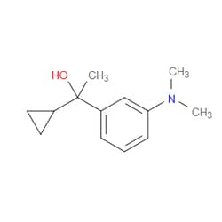 Aobchem&nbsp;-Cyclopropyl-3-(dimethylamino)- -methylbenzenemethanol | ≥95% | CAS 1823318-17-7 | C13H19NO | 250mg