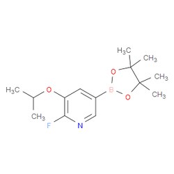 Aobchem&nbsp;2-Fluoro-3-isopropoxypyridine-5-boronic acid pinacol ester | ≥95% | CAS 2121513-27-5 | C14H21BFNO3 | 250mg