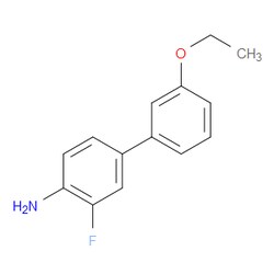 Aobchem&nbsp;3 -Ethoxy-3-fluorobiphenyl-4-amine | ≥97% | CAS 1035689-60-1 | C14H14FNO | 500mg