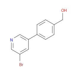 Aobchem&nbsp;(4-(5-Bromopyridin-3-yl)phenyl)methanol | ≥95% | CAS 1171896-44-8 | C12H10BrNO | 1g