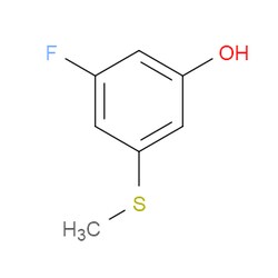 Aobchem&nbsp;3-Fluoro-5-(methylthio)phenol | ≥97% | CAS 1243456-31-6 | C7H7FOS | 1g