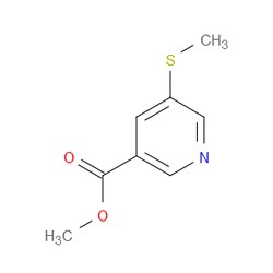 Aobchem&nbsp;Methyl 5-(methylthio)nicotinate | ≥97% | CAS 74470-43-2 | C8H9NO2S | 500mg
