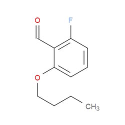 Aobchem&nbsp;2-Butoxy-6-fluorobenzaldehyde | ≥97% | CAS 1694895-08-3 | C11H13FO2 | 250mg