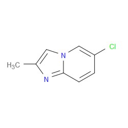 Aobchem&nbsp;6-Chloro-2-methylimidazo[1 2-a]pyridine | ≥97% | CAS 13583-92-1 | C8H7ClN2 | 500mg