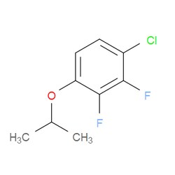 Aobchem&nbsp;1-Chloro-2 3-difluoro-4-isopropoxybenzene | ≥97% | CAS 1881293-24-8 | C9H9ClF2O | 250mg