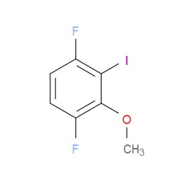 Aobchem&nbsp;2 5-Difluoro-6-iodoanisole | ≥97% | CAS 1208074-83-2 | C7H5F2IO | 1g