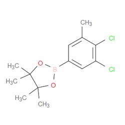 Aobchem&nbsp;3 4-Dichloro-5-methylphenylphenylboronic acid pinacol ester | ≥95% | CAS 942069-71-8 | C13H17BCl2O2 | 250mg