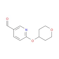 Aobchem&nbsp;6-[(Tetrahydro-2H-pyran-4-yl)oxy]-3-pyridinecarboxaldehyde | ≥97% | CAS 910036-95-2 | C11H13NO3 | 1g