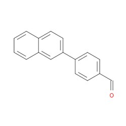 Aobchem&nbsp;4-(2-Naphthalenyl)benzaldehyde | ≥95% | CAS 244615-50-7 | C17H12O | 250mg