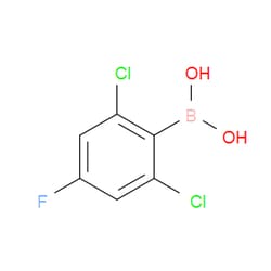 Aobchem&nbsp;2 6-Dichloro-4-fluorophenylboronic acid | ≥97% | CAS 1451392-99-6 | C6H4BCl2FO2 | 1g