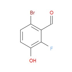 Aobchem&nbsp;6-Bromo-2-fluoro-3-hydroxybenzaldehyde | ≥97% | CAS 935534-46-6 | C7H4BrFO2 | 250mg