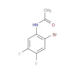 Aobchem&nbsp;N-(2-Bromo-4 5-difluorophenyl)acetamide | ≥97% | CAS 64695-81-4 | C8H6BrF2NO | 5g