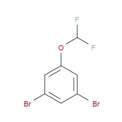 Aobchem&nbsp;1 3-Dibromo-5-(difluoromethoxy)benzene | ≥97% | CAS 433939-48-1 | C7H4Br2F2O | 1g