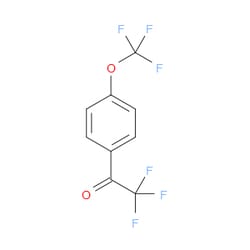 Aobchem&nbsp;2 2 2-Trifluoro-1-(4-(trifluoromethoxy)phenyl)ethanone | ≥97% | CAS 107713-64-4 | C9H4F6O2 | 1g