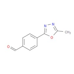 Aobchem&nbsp;4-(5-Methyl-1 3 4-oxadiazol-2-yl)benzaldehyde | ≥95% | CAS 179056-82-7 | C10H8N2O2 | 1g