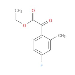 Aobchem&nbsp;Ethyl 2-(4-fluoro-2-methylphenyl)-2-oxoacetate | ≥95% | CAS 951888-61-2 | C11H11FO3 | 500mg