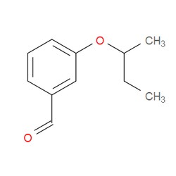 Aobchem&nbsp;3-(1-Methylpropoxy)benzaldehyde | ≥95% | CAS 915924-09-3 | C11H14O2 | 5g