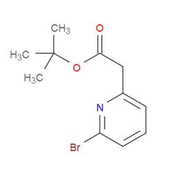 Aobchem&nbsp;Tert-butyl 2-(6-bromopyridin-2-yl)acetate | ≥97% | CAS 1266119-17-8 | C11H14BrNO2 | 1g