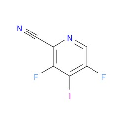 Aobchem&nbsp;3 5-Difluoro-4-iodopicolinonitrile | ≥95% | CAS 1350648-40-6 | C6HF2IN2 | 500mg