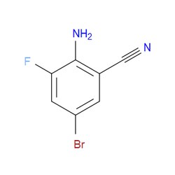 Aobchem&nbsp;2-Amino-5-bromo-3-fluorobenzonitrile | ≥97% | CAS 1209498-46-3 | C7H4BrFN2 | 500mg
