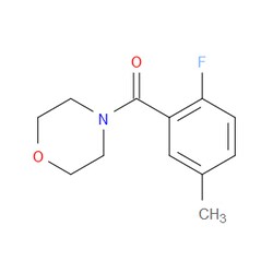 Aobchem&nbsp;(2-Fluoro-5-methylphenyl)(morpholino)methanone | ≥97% | CAS 1249744-58-8 | C12H14FNO2 | 500mg