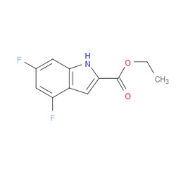 Aobchem&nbsp;Ethyl 4 6-difluoro-1H-indole-2-carboxylate | ≥97% | CAS 870536-93-9 | C11H9F2NO2 | 1g