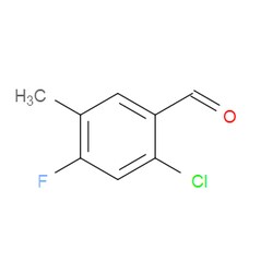 Aobchem&nbsp;2-Chloro-4-fluoro-5-methylbenzaldehyde | ≥97% | CAS 1503624-94-9 | C8H6ClFO | 250mg